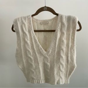 Mes Demoiselles Paris Knit Sleeveless Top Size Small